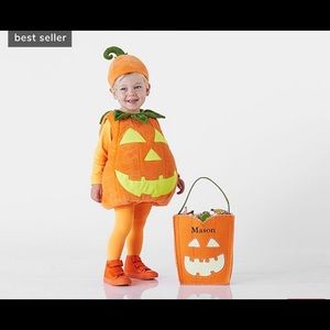 Pottery Barn Kids Glow inthe Dark Pumpkin costume